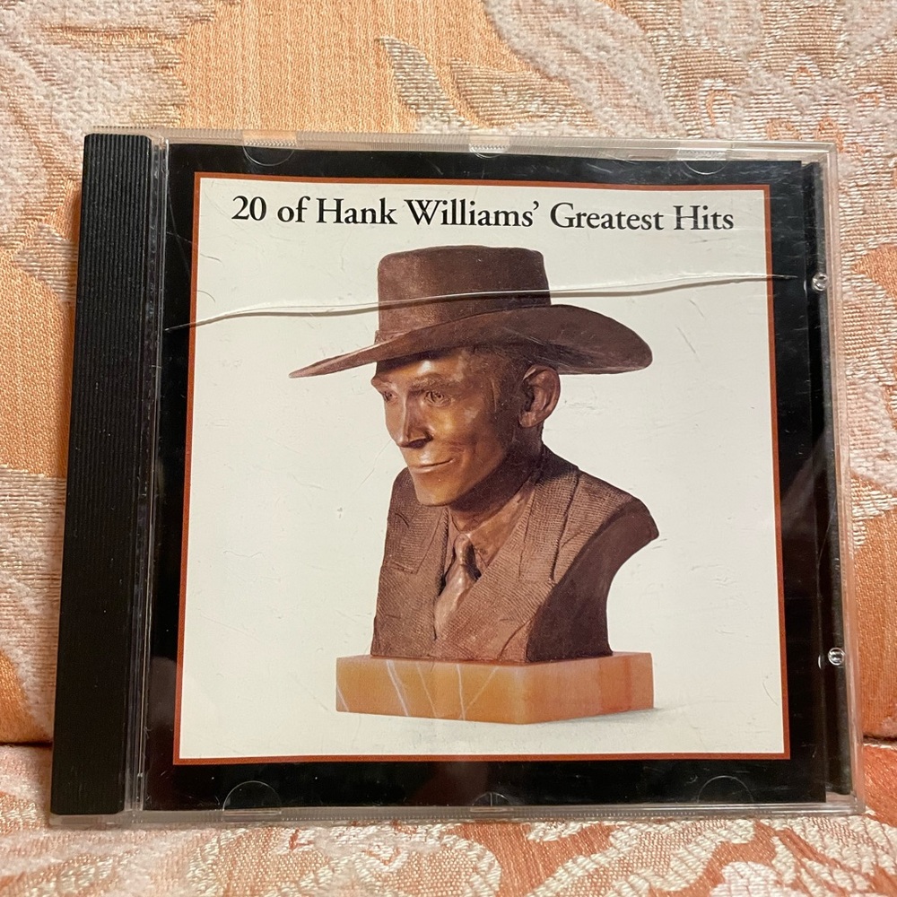 💿 Vintage Hank Williams 20 Greatest Hits 1997 Mercury Compact Disc 💿